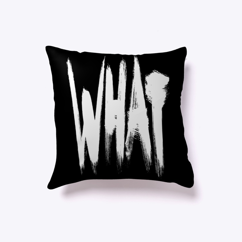 Word What in Radical Typography White