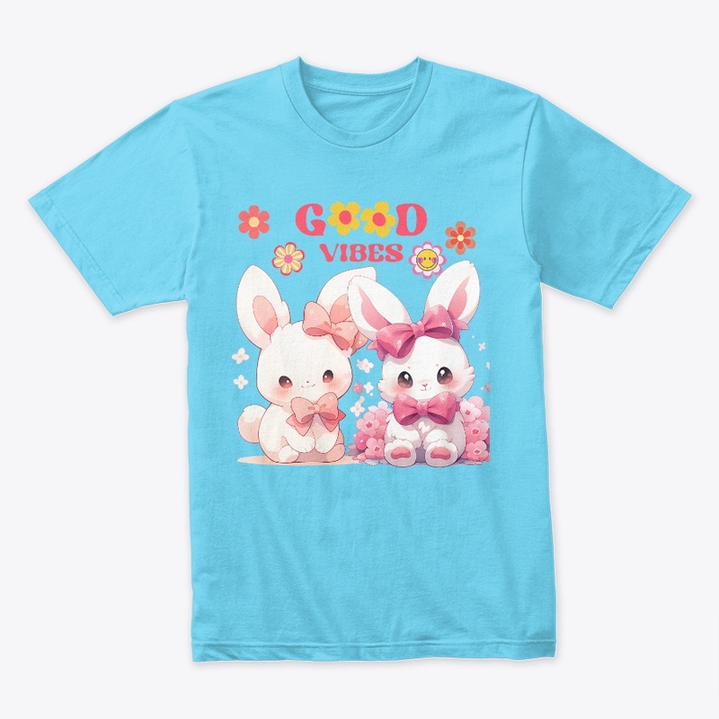 Pinky Bunny, Premium T-Shirt
