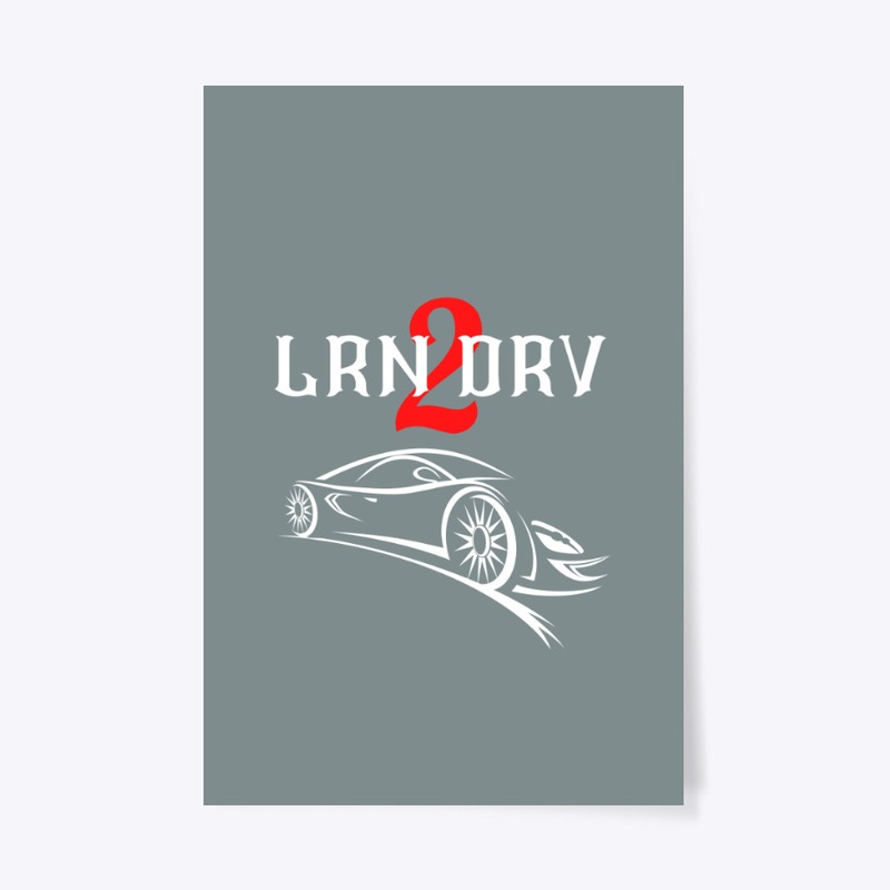LRN2DRV 2 White LOGO