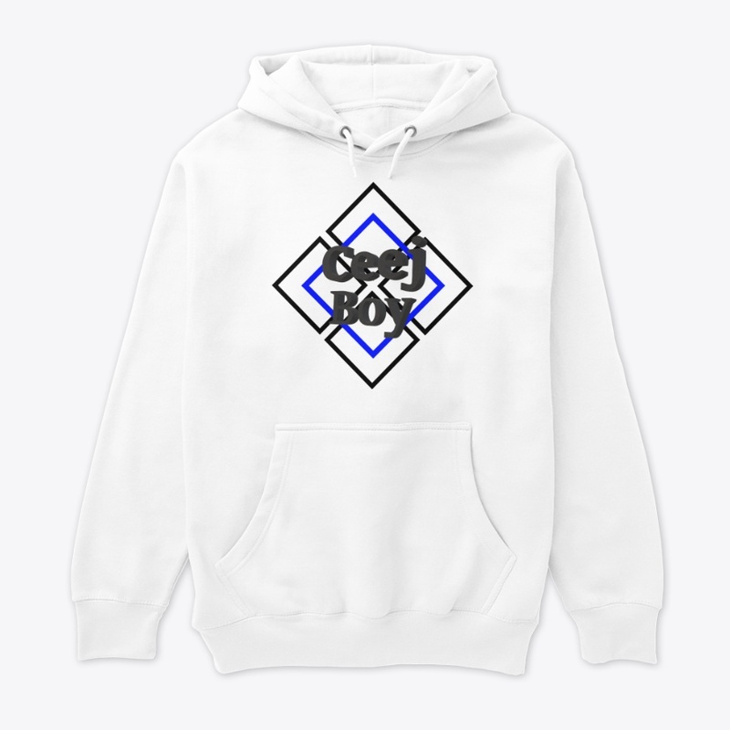 Ceej Boy Logo merch (white version)