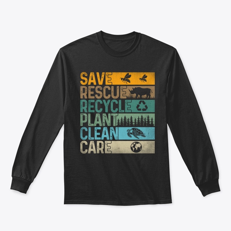 Save Bees Rescue Animals Recycle