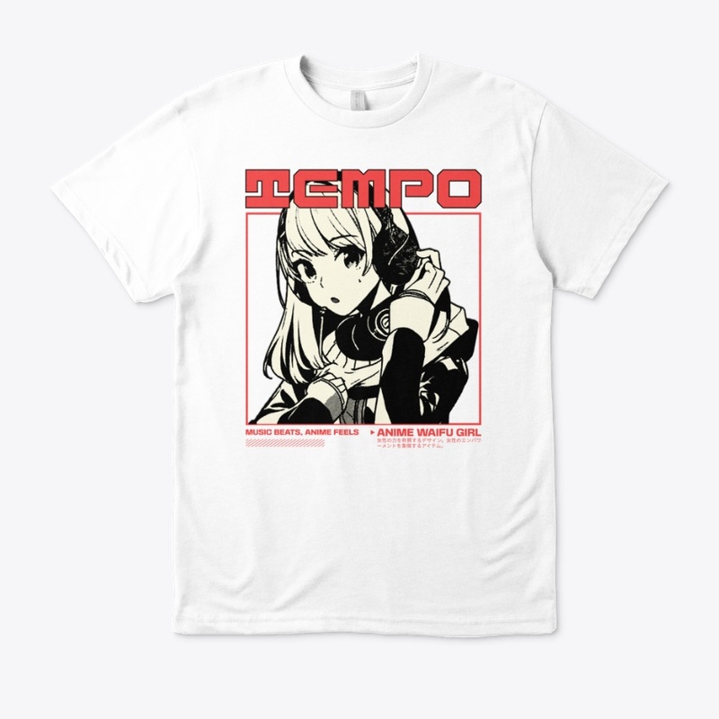 Anime Waifu Girl Merch Music Manga Fans