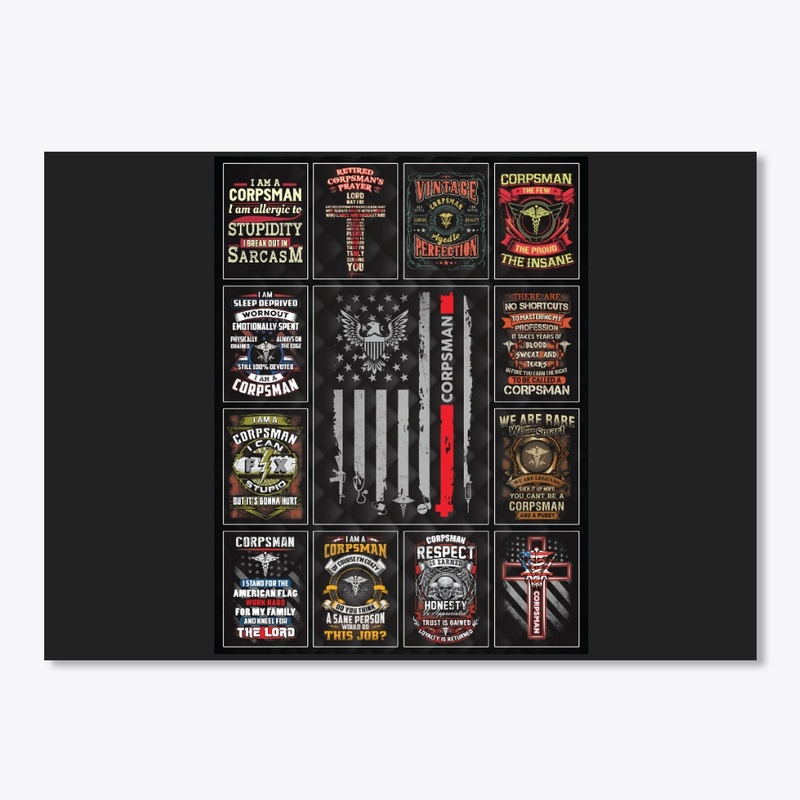 Awesome Corpsman Collage Product
