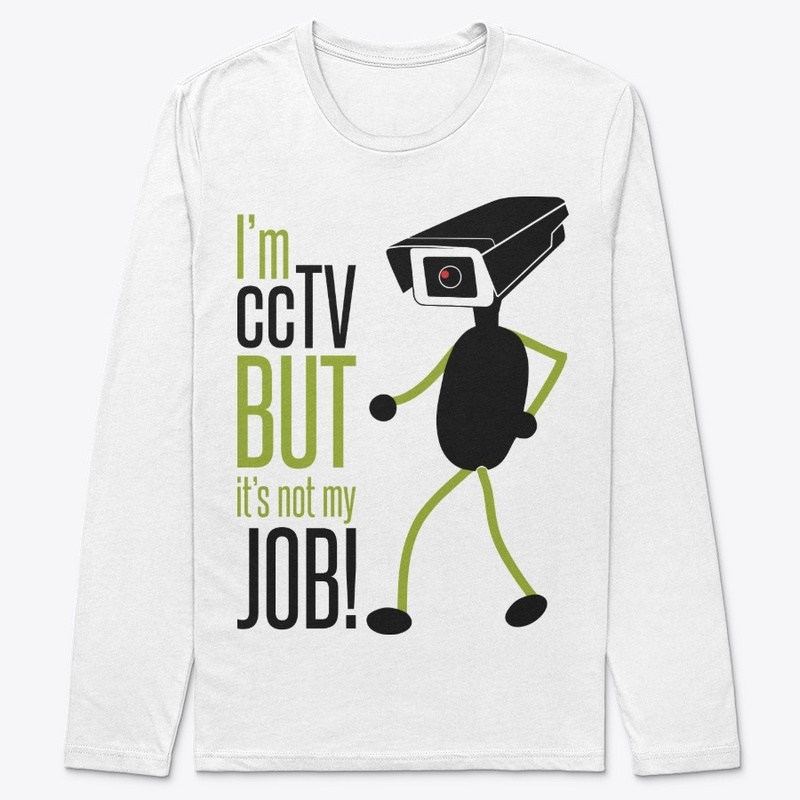 CCTV job tee-shirt design