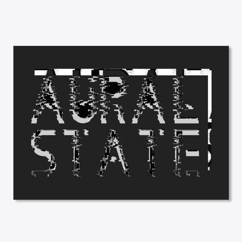 Aural State Glitched Black