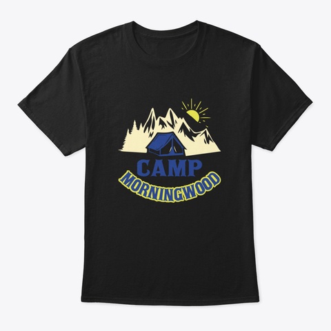 Camping Dhd1w Black T-Shirt Front