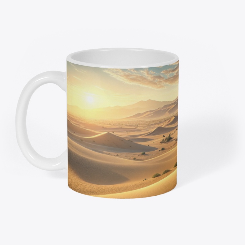 Golden Waves of the Desert