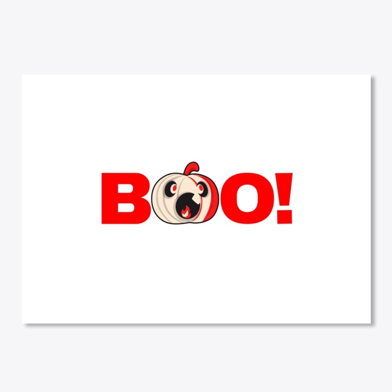 Halloween Scary Pumpkin | Boo