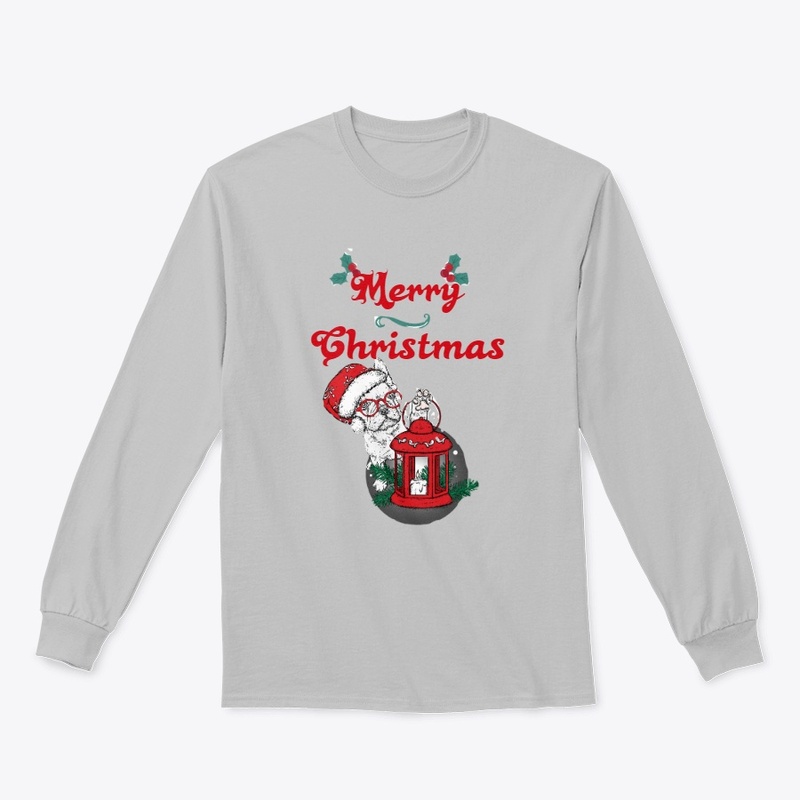 Merry Christmas Santa Dog