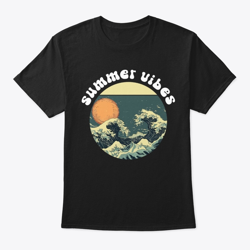 Retro Summer Vibes Typography Streetwear