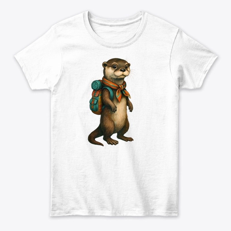 Adventurous Otter Backpacker