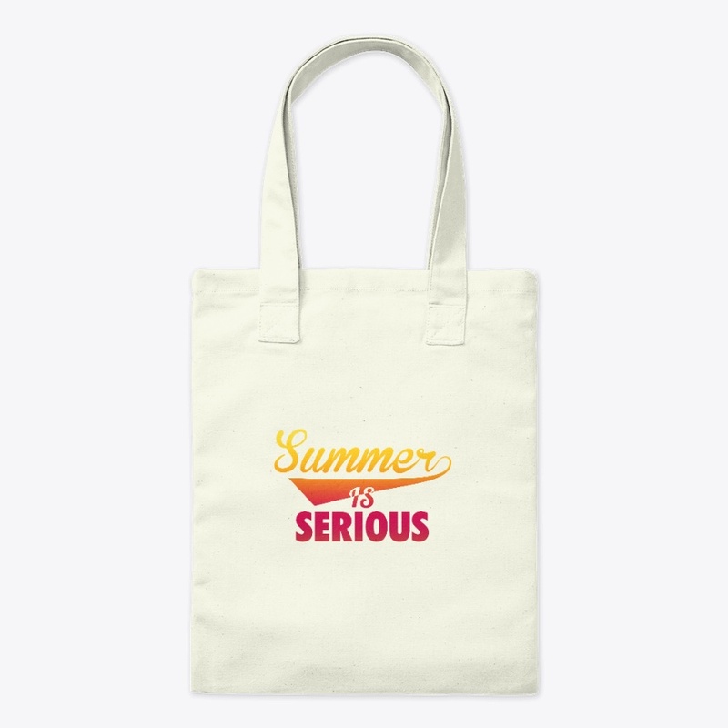 Summer is Serious | Orange/Red
