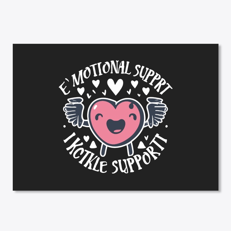 emotional support kindle pink