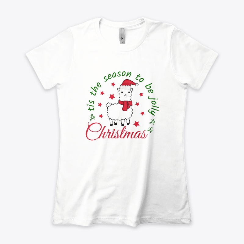 t shirt for Christmas. Llama Christmas.