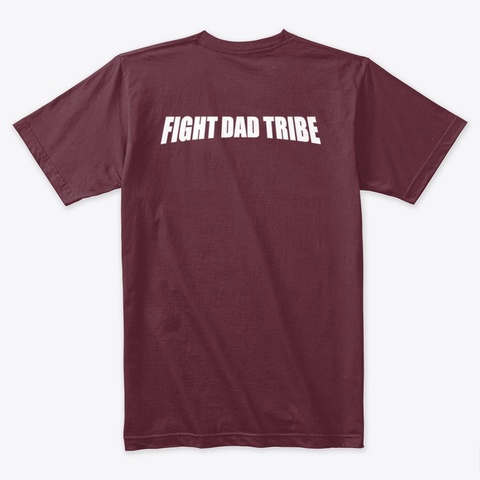 Tribe Shirt Maroon T-Shirt Back