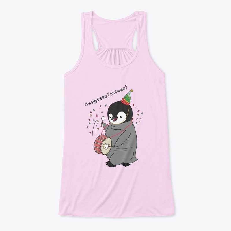 Congratulations - Cute Baby Penguin