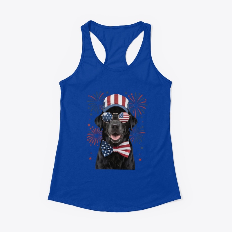 Patriotic Labrador