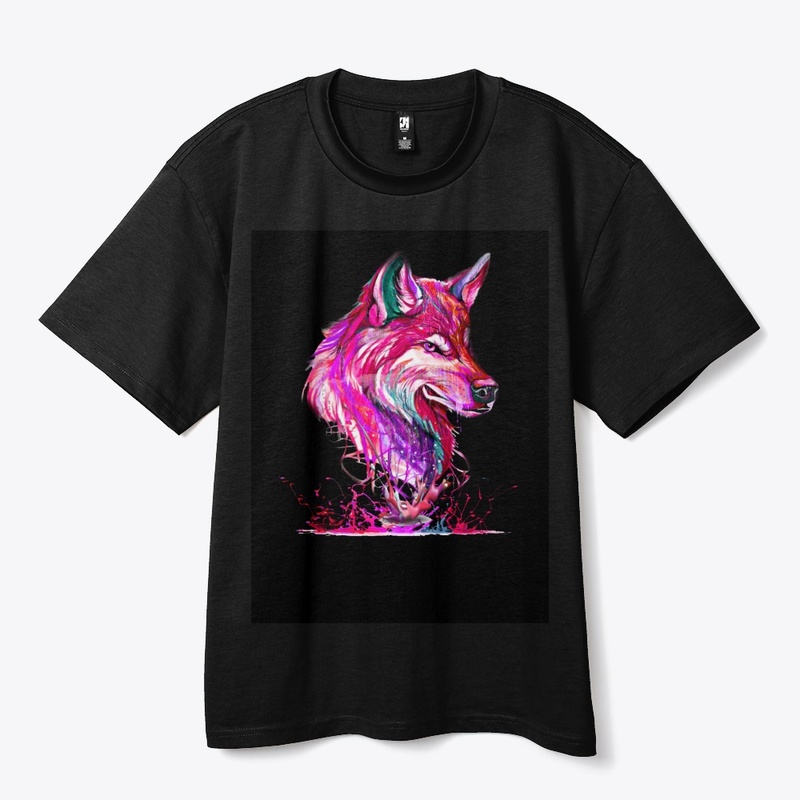 Fox print mug