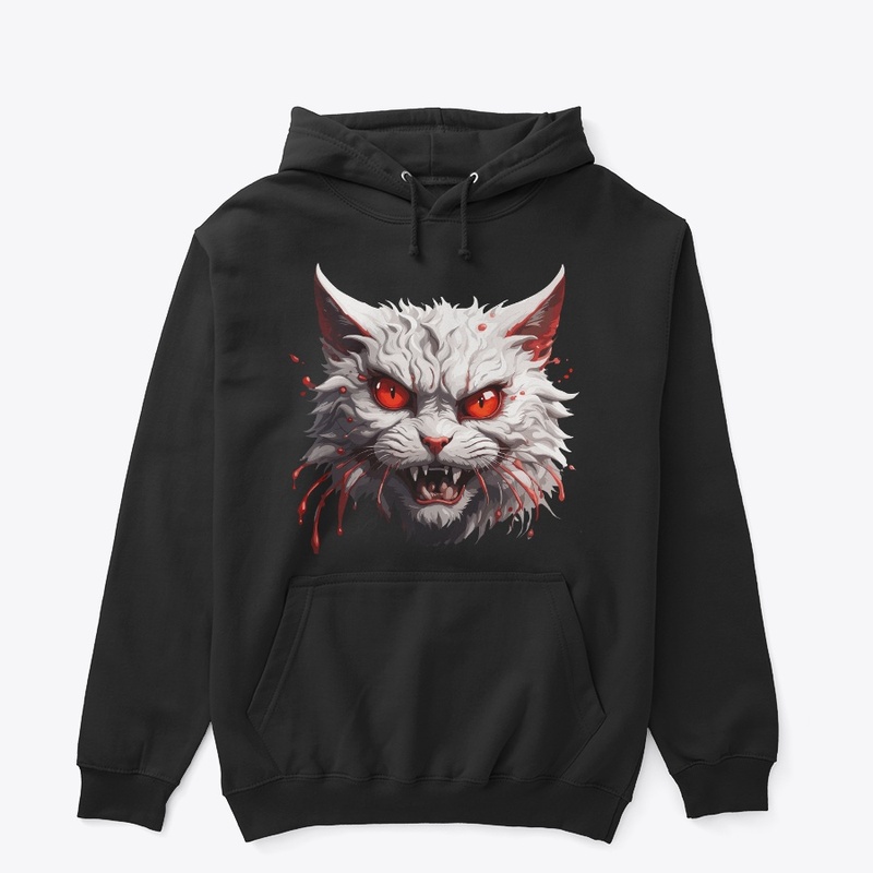 Angry cat watching You