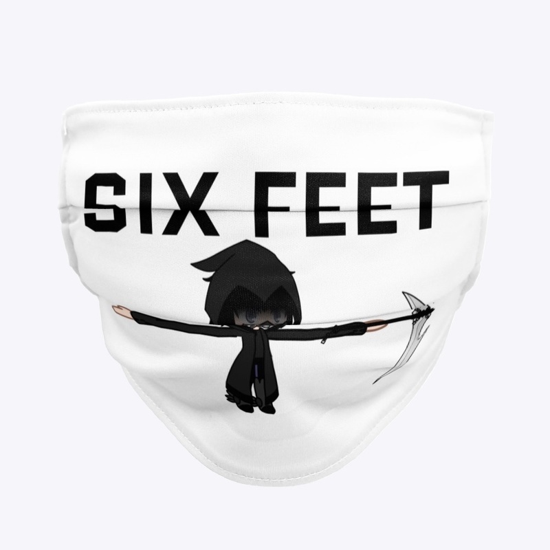 SIX FEET reaper mask