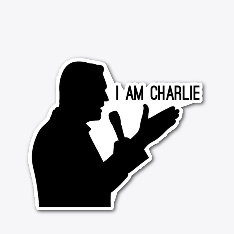 I Am Charlie Die-Cut Sticker