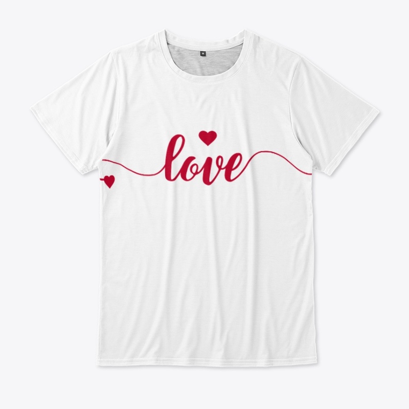 Love T-Shirts Your Heart on Your Sleeve