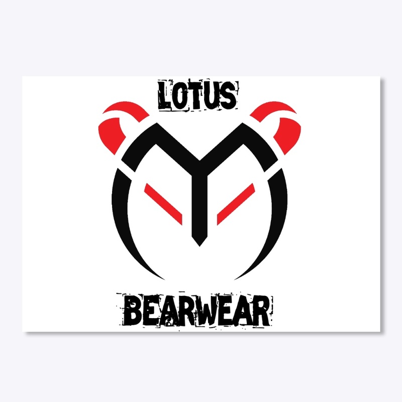 Lotus BEARwear Stickers and Mugs
