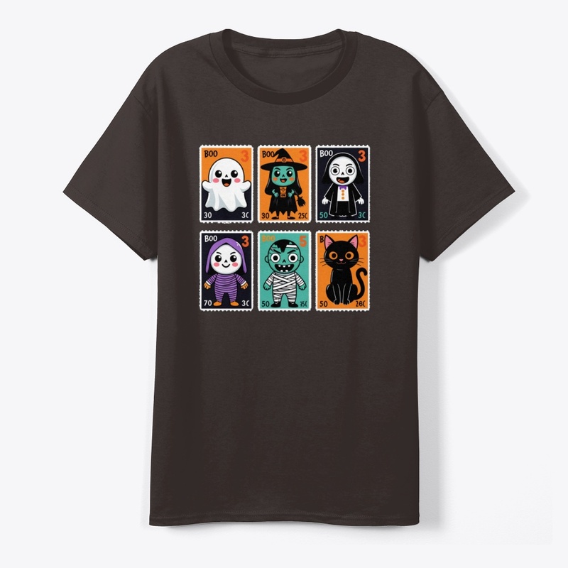 Cute Halloween Stamp Collection