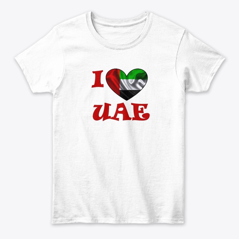 I love UAE T-shirt design