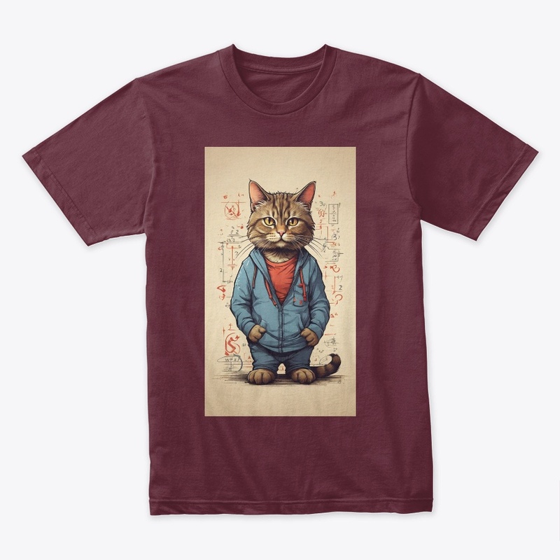  Funny Math Cat