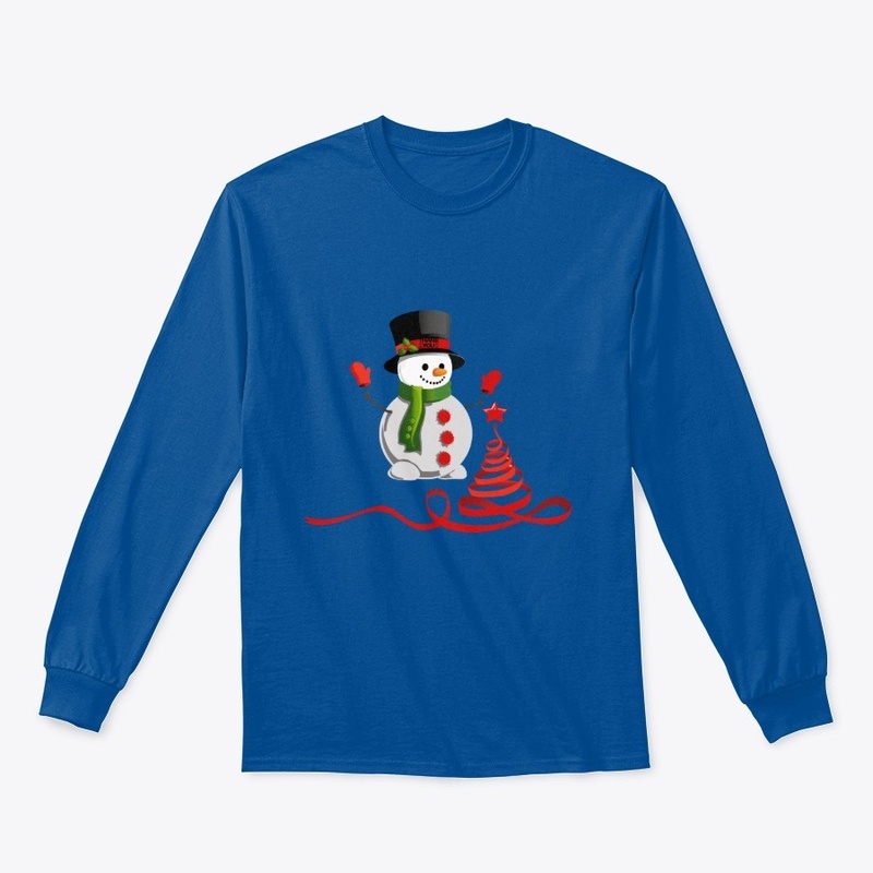 Snowman year tee