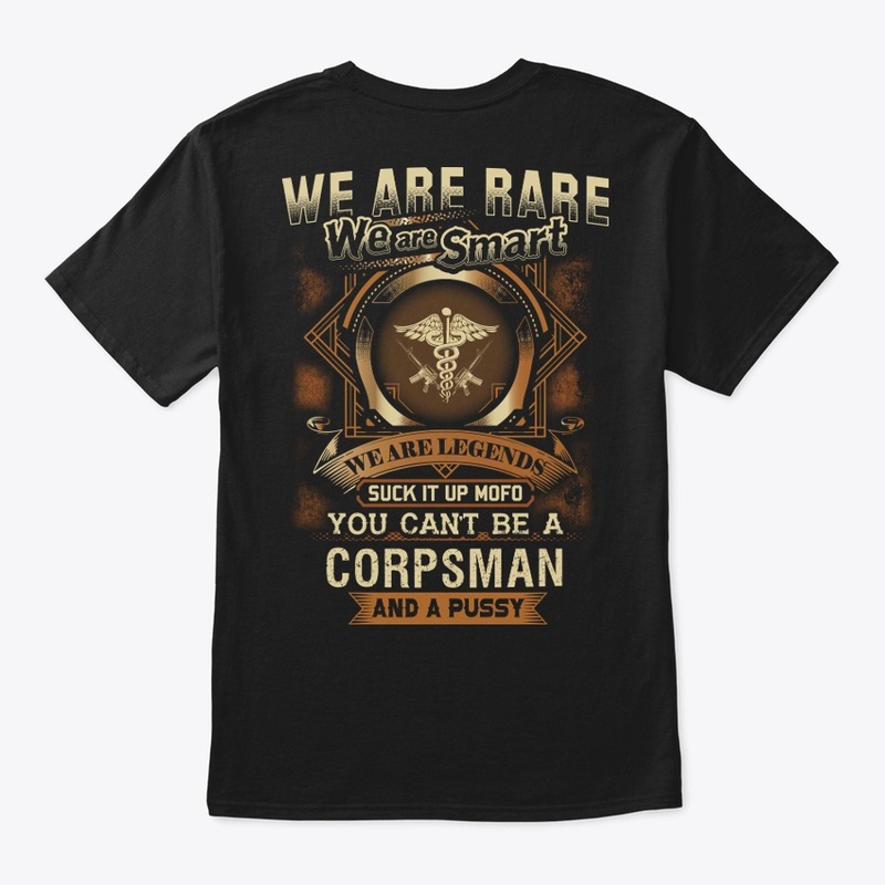 Corpsman We Are Rare Hoodie