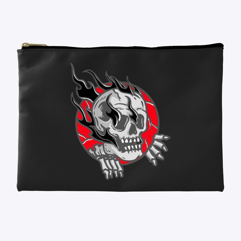 flame skull
