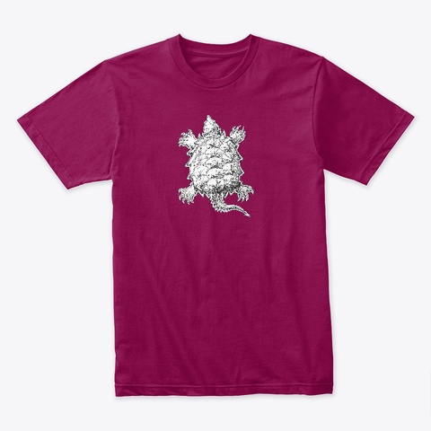 Alligator Snapper Cardinal Camiseta Front