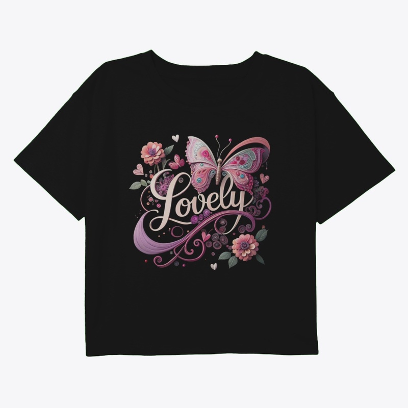Lovely butterfly flowers 
