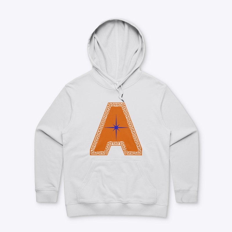 Blue Amblle Star A Hoodie, Sweatshirt