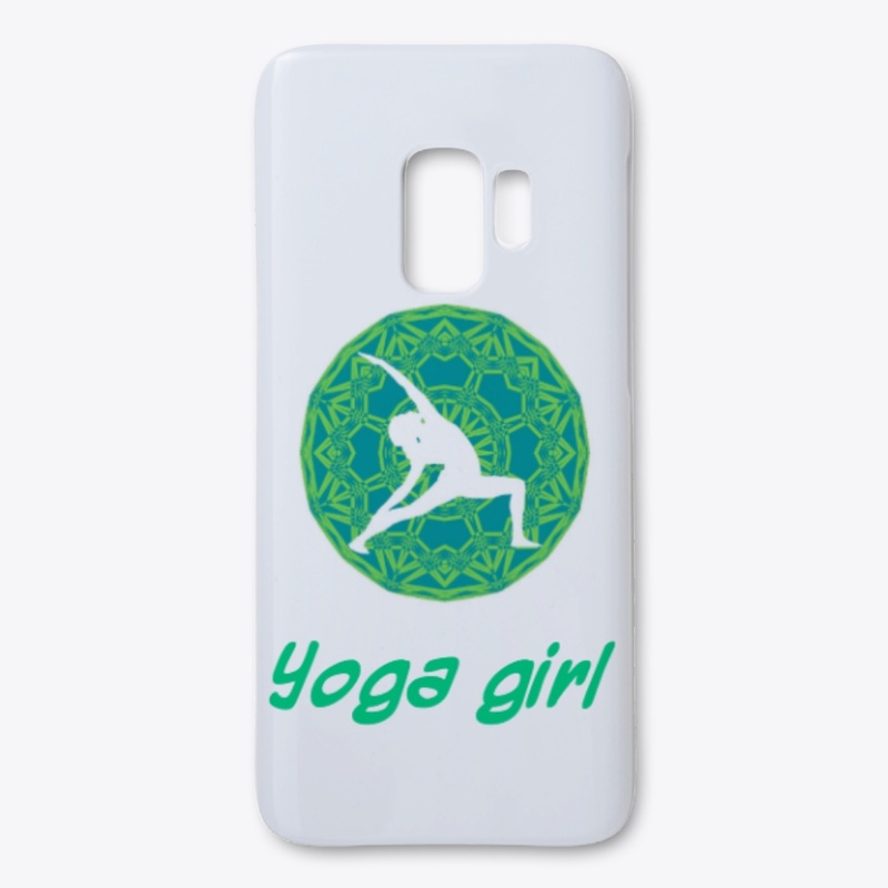 Yoga girl round