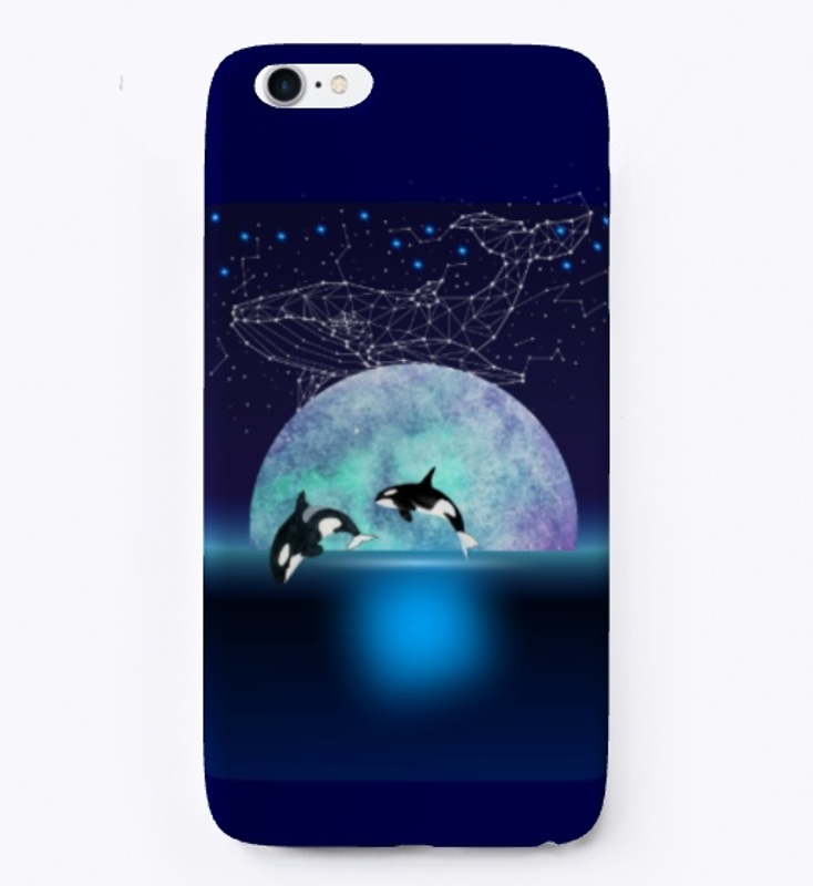 Night Sea Dreams with Whales
