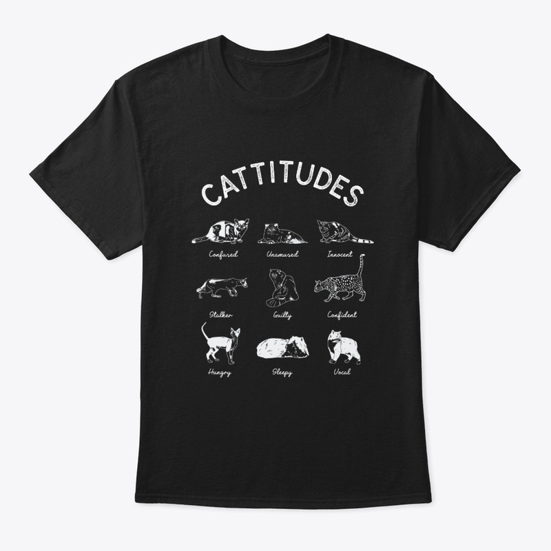 Cattitudes Design | Cat Tee