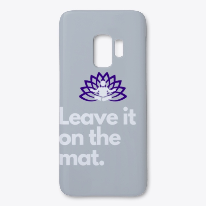 Leave it on the Mat