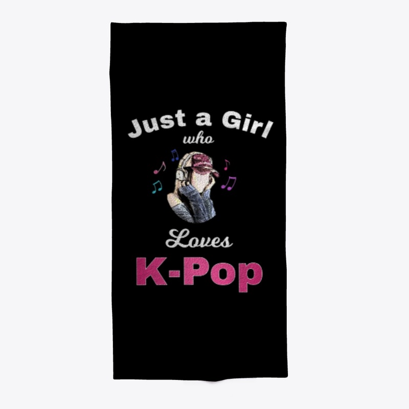 Just a Girl who loves K-Pop in Black
