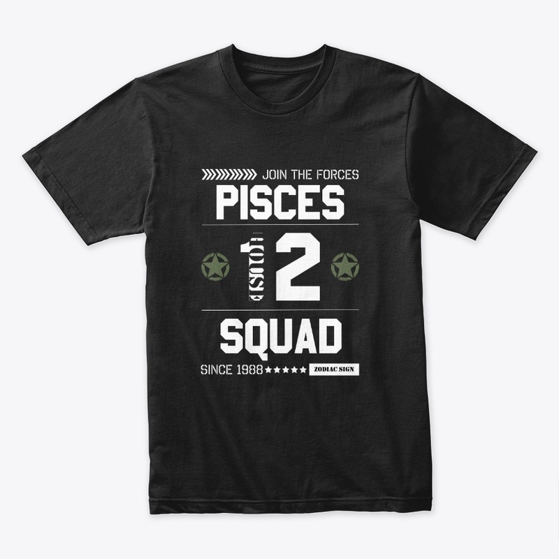 Zodiac Majesty Pisces Squad White