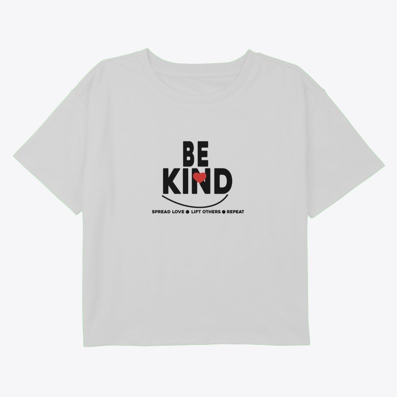 Be Kind Inspirational T-Shirt Spread Tee