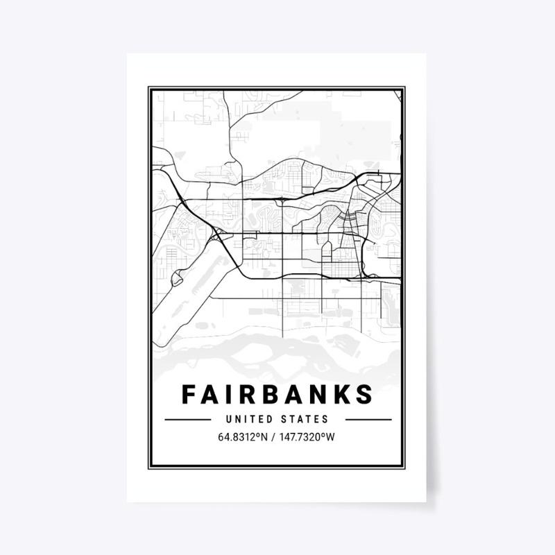 Fairbanks Light City Map