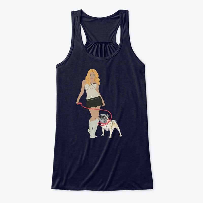walking pug