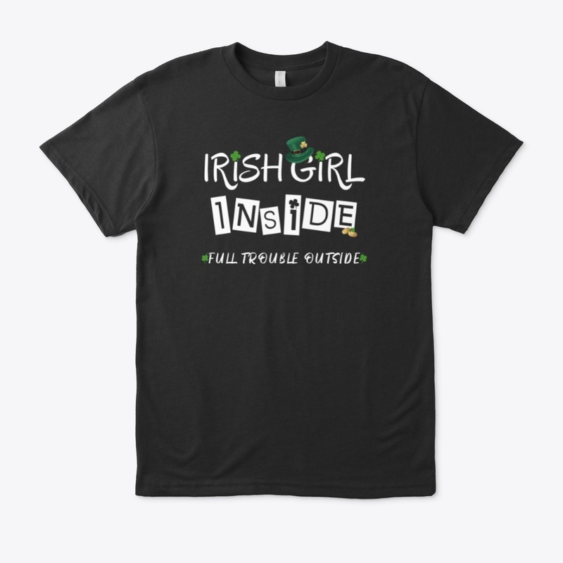 Irish girl inside -S.Patrick day