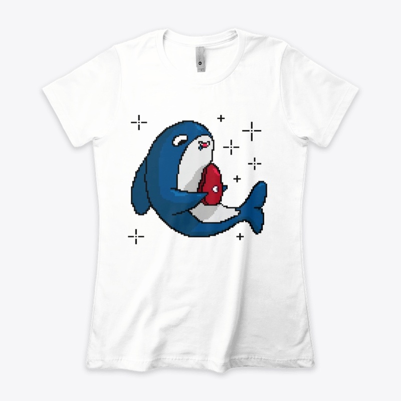 cute dot shark
