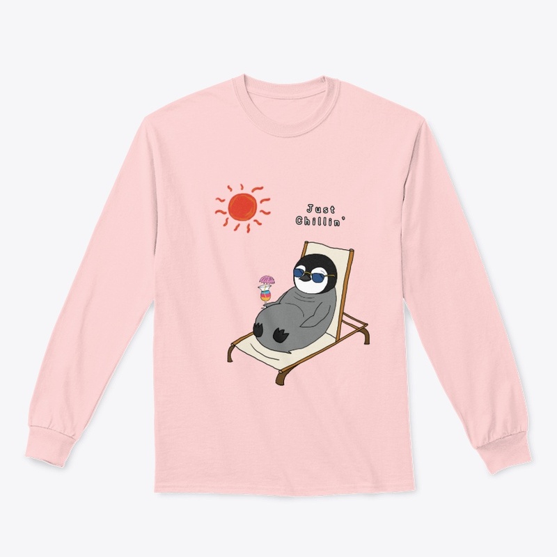 Chilling - Cute Baby Penguin Design
