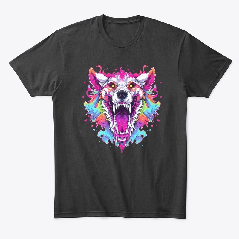 Funky Crazy Wolf