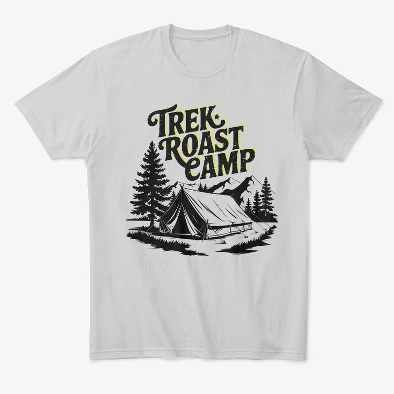 Vintage Camp Adventure T-Shirt Design.